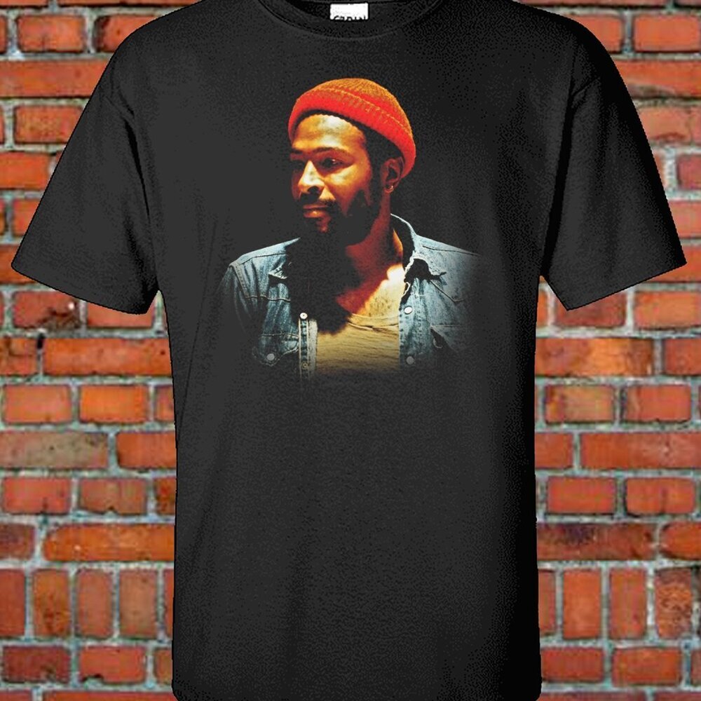 Marvin Gaye RB Music Legend Singer Graphic Fan Streetwear T-Shirt 159